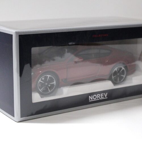 1:18 Norev Bentley Continental GT Coupe 2018 Candy red - Image 4