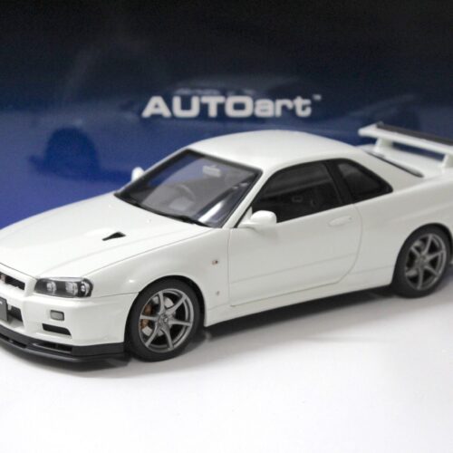 1:18 AUTOart Nissan Skyline GT-R (R34) V-SPEC II white pearl