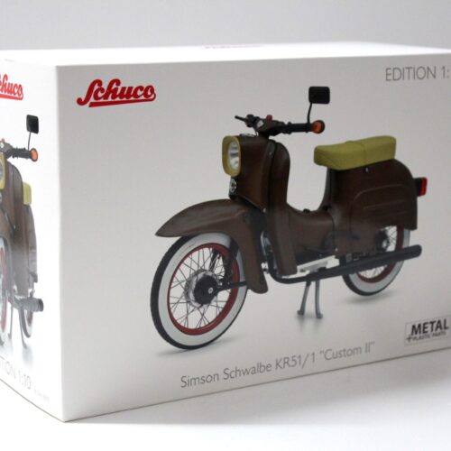 1:10 Schuco Simson Schwalbe KR51/1 "Custom II" matt brown