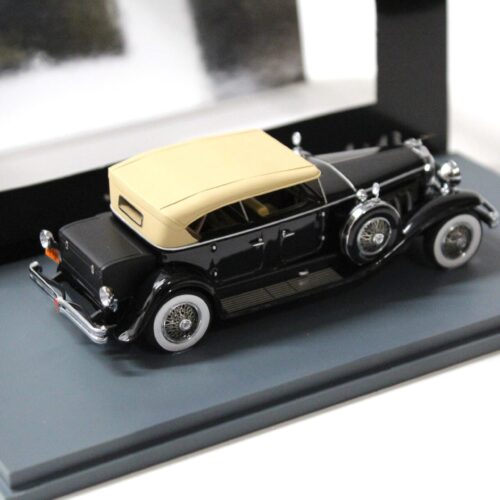 1:43 NEO Duesenberg Model J Tourster Derham 1930 black/ beige Top