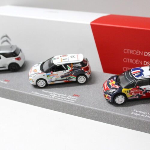 1:43 Norev Coffret Set Citroen Racing 2012 DS Racing/ DS3 R3/ DS3 WRC Loeb