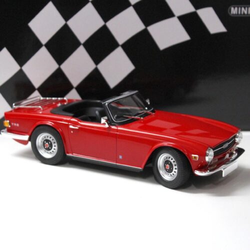 1:18 Minichamps Triumph TR6 Roadster 1969 RHD red