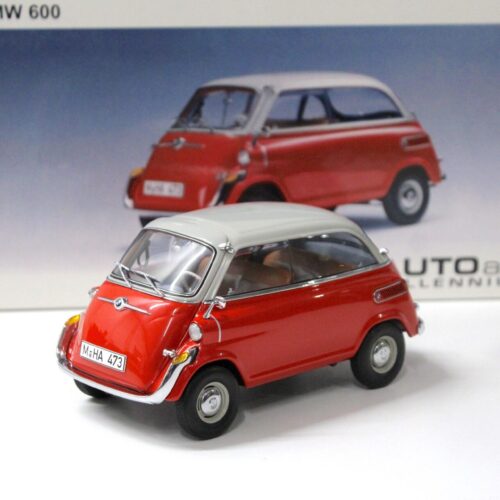 1:18 AUTOart BMW 600 Japan red/ Cortina grey – Premium-Modelcars