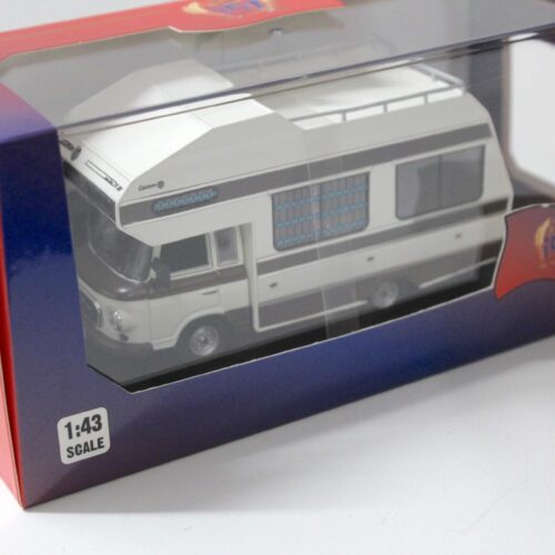 1:43 IST Models Barkas B1000 Wohnmobil 1973 white/ brown