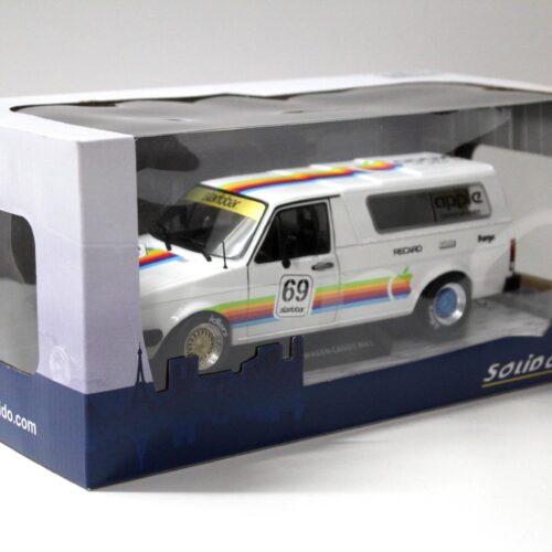 1:18 Solido VW Caddy MK1 Tribute Apple Computer Custom 1982 white