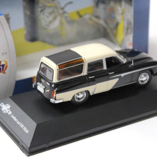 1:43 Cars&Co IST Wartburg Camping 311-5 Kombi 5-Türer 1960 black/ beige