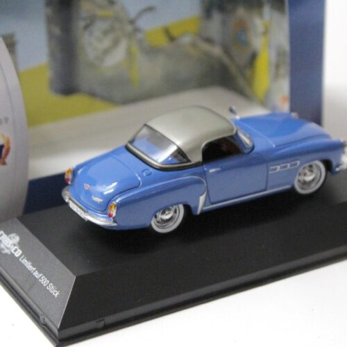 1:43 Cars&Co IST Wartburg 313-1 Sportwagen Coupe blue 1957