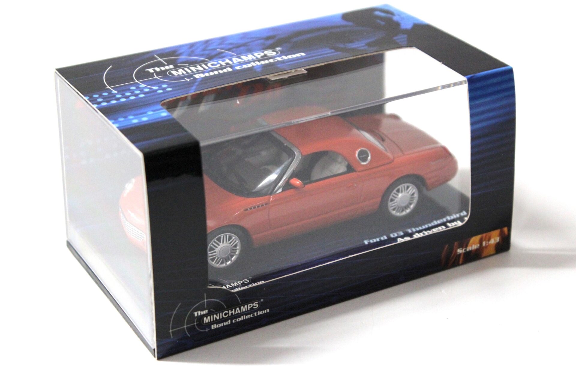 1:43 Minichamps Ford Thunderbird James Bond Collection red