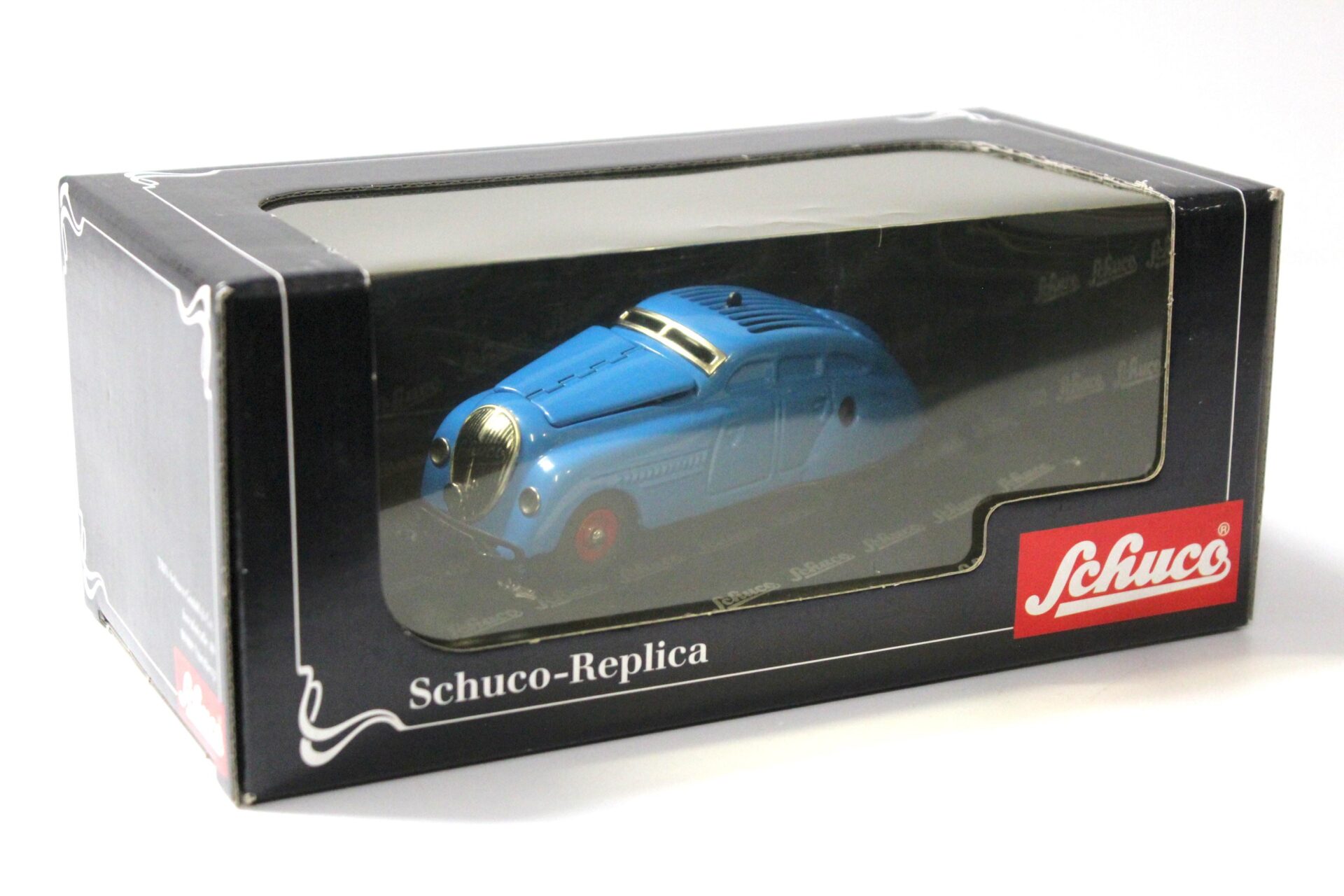 Schuco-Classic 01061 Kommando-Auto 2000 blue/ red wheel