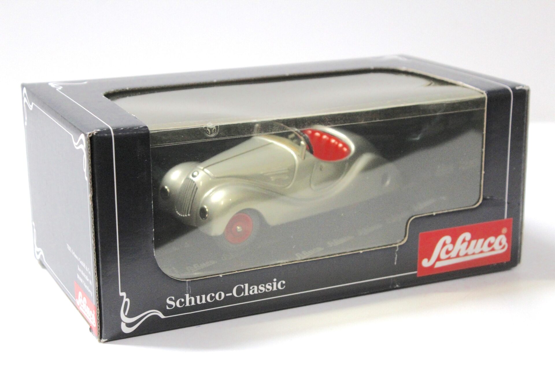 Schuco-Classic 01000 Akustico 2002 mit Schuco-Fritz Figur silver