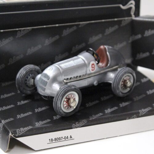 Schuco-Classic 01007 Studi 1050 Mercedes Silver Arrow #9 silver - Image 1