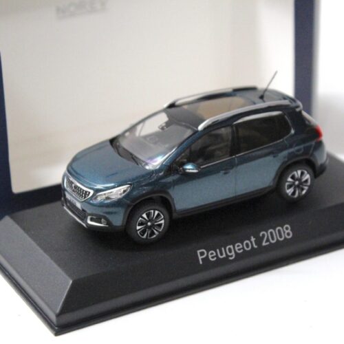 1:43 Norev Peugeot 2008 Emerald Crystal blue 2016