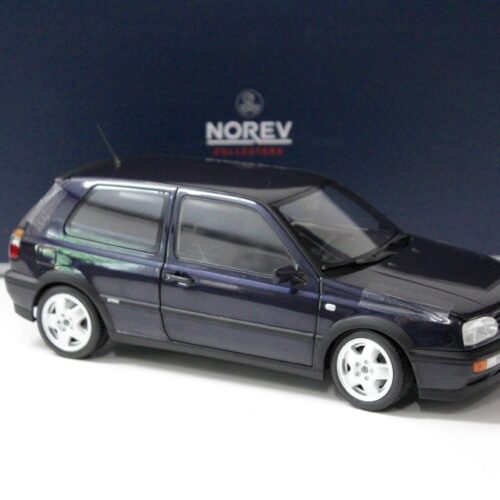 1:18 Norev VW Golf 3 VR6 MK3 dark blue metallic 1996 - Image 2