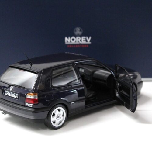 1:18 Norev VW Golf 3 VR6 MK3 dark blue metallic 1996 - Image 3