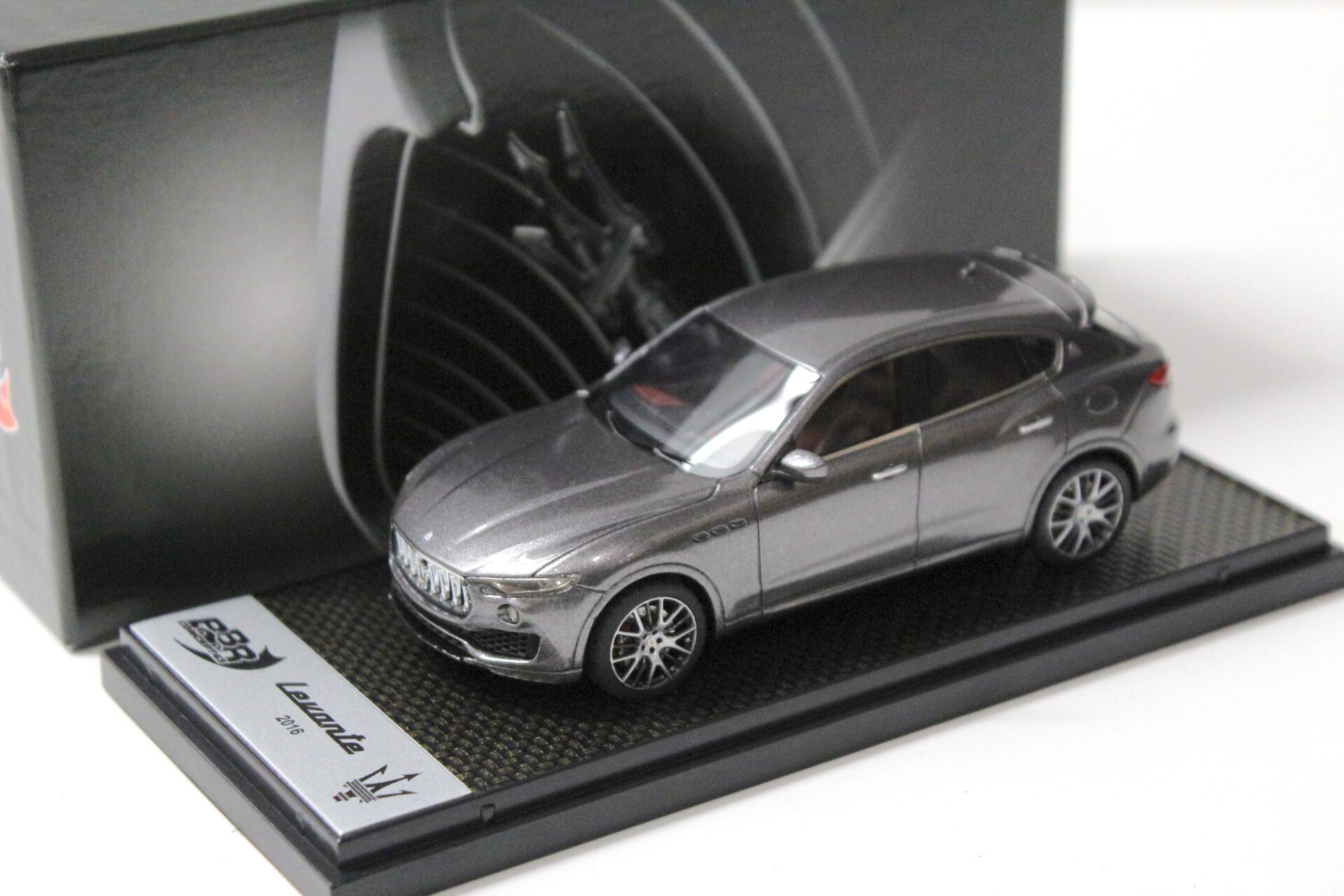 1:43 BBR Maserati Levante 2016 Grigio Maratea grey metallic