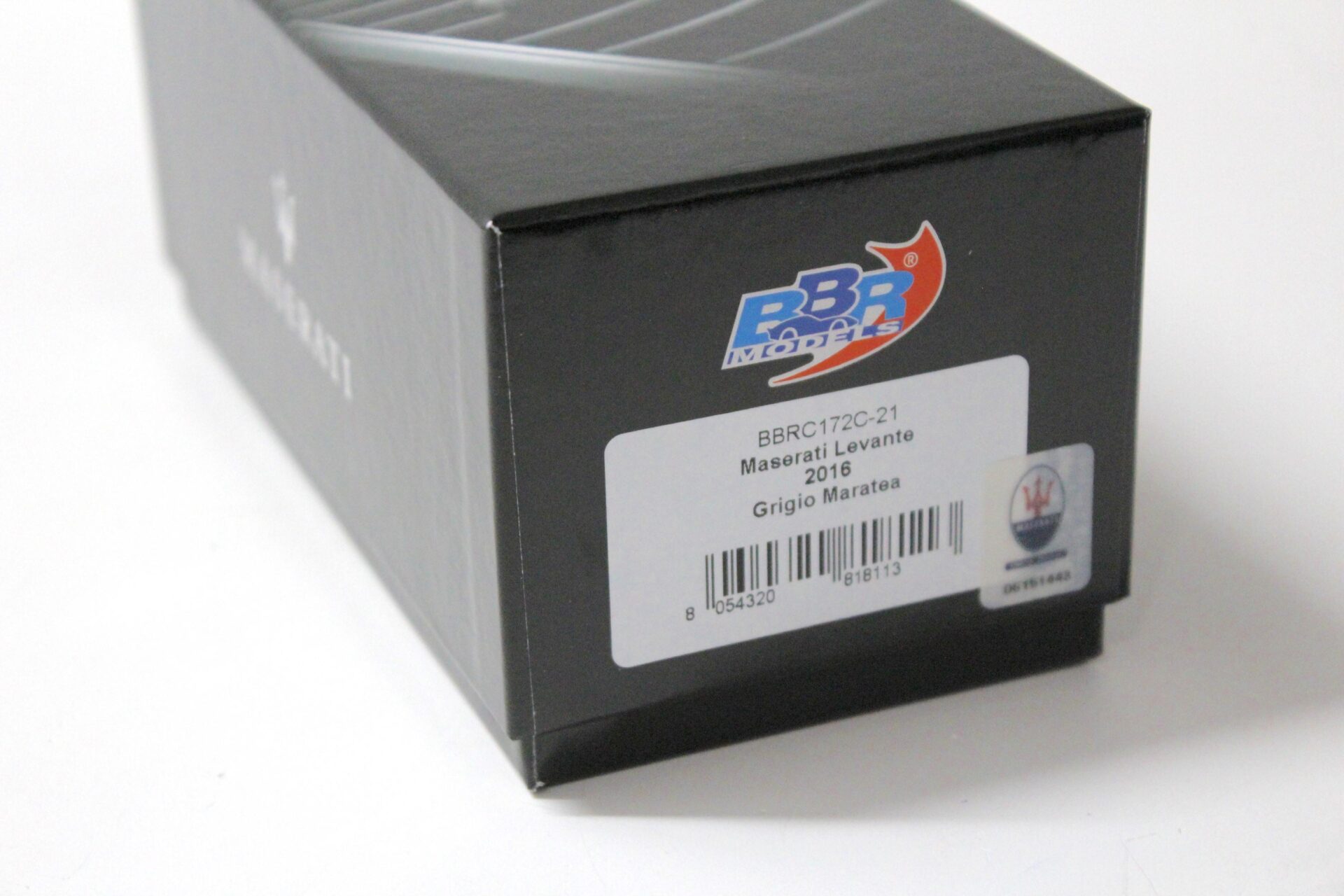 1:43 BBR Maserati Levante 2016 Grigio Maratea grey metallic