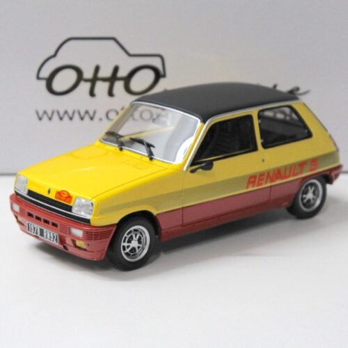 1:18 OTTO mobile OT891 Renault 5 TS Monte Carlo Jaune 1978 yellow