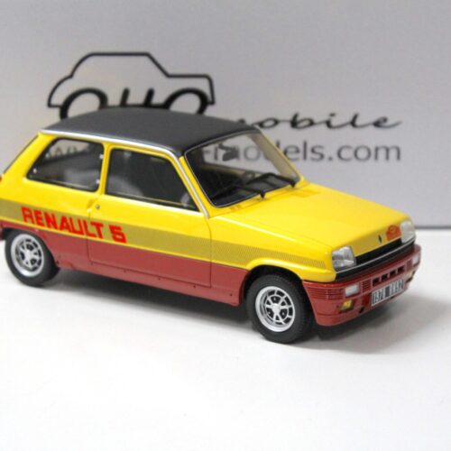 1:18 OTTO mobile OT891 Renault 5 TS Monte Carlo Jaune 1978 yellow