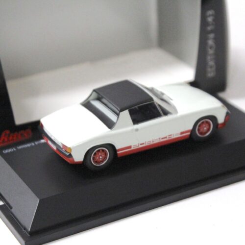 1:43 Schuco Porsche 914 2.0 "Creamsicle" white/ red