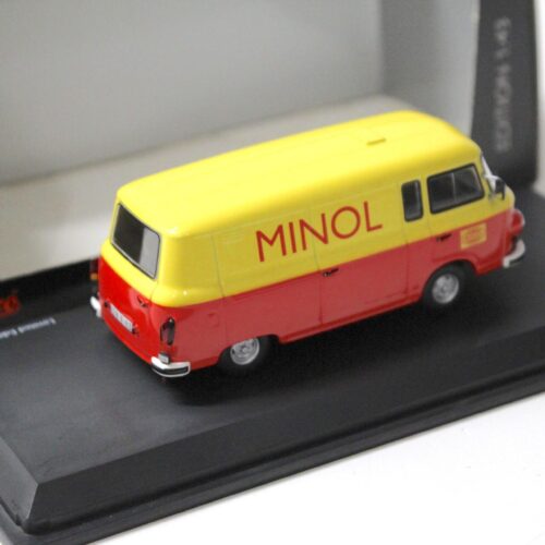 1:43 Schuco Barkas B 1000 Kastenwagen "Minol" red/ yellow