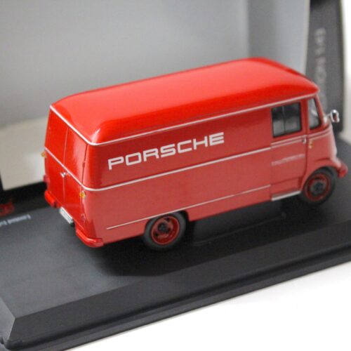 1:43 Schuco Mercedes L319 Kastenwagen "Porsche" red