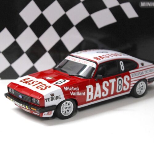 1:18 Minichamps Ford Capri 3.0S Serge Power BASTOS Racing #8 Soto 24h SPA 1980