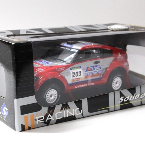 1:18 Solido Mitsubishi Pajero Evolution 2004 Rallye #203 Peterhansel/ Cottret