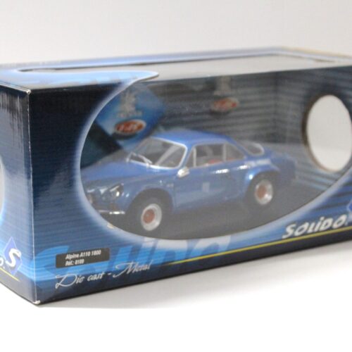 1:18 Solido Renault Alpine A110 1600S blue