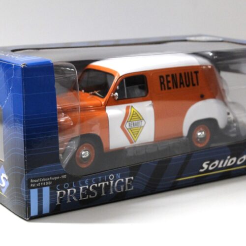 1:18 Solido Renault Colorale Fourgon 1953 orange/ white