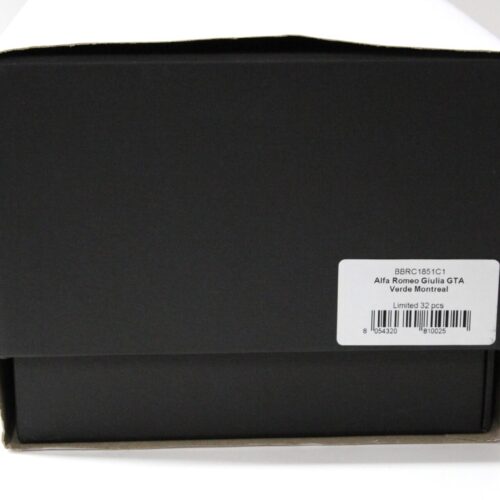 1:18 BBR Alfa Romeo Giulia GTA Verde Montreal green/ yellow brakes - Limited 32 pcs.