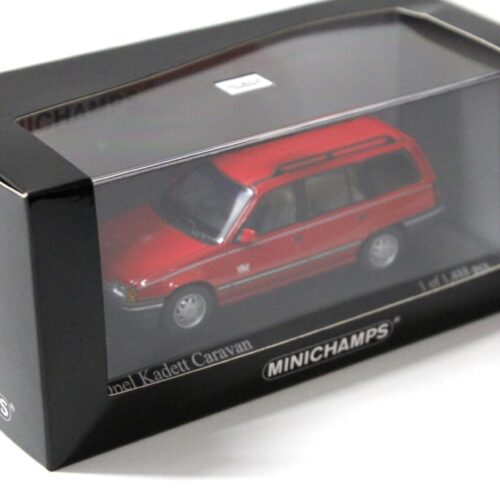1:43 Minichamps Opel Kadett E Caravan 1989 Magma red - Image 3