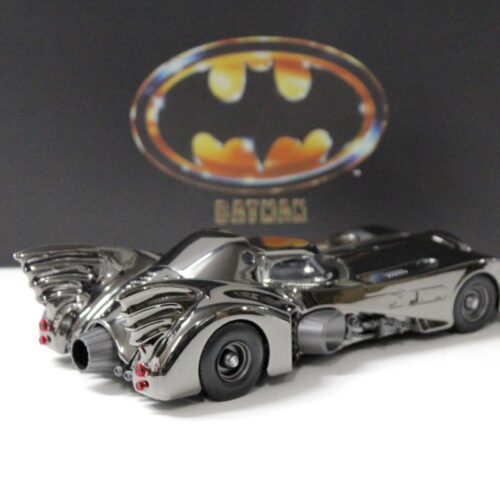 1:24 Jada Toys Batmobile 1989 Next Level Chrome + Figur - Limited 2000 pcs.
