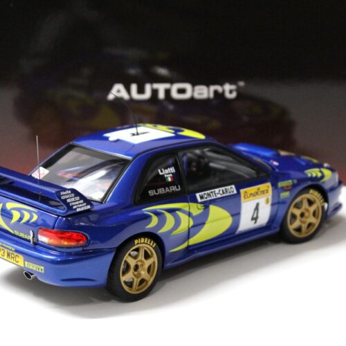 1:18 AUTOart Subaru Impreza WRC 1997 LIATTI/ PONS #4 Rallye Monte Carlo