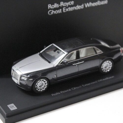 1:43 Kyosho Rolls Royce Ghost Extended Wheelbase EWB Darkest Tungsten