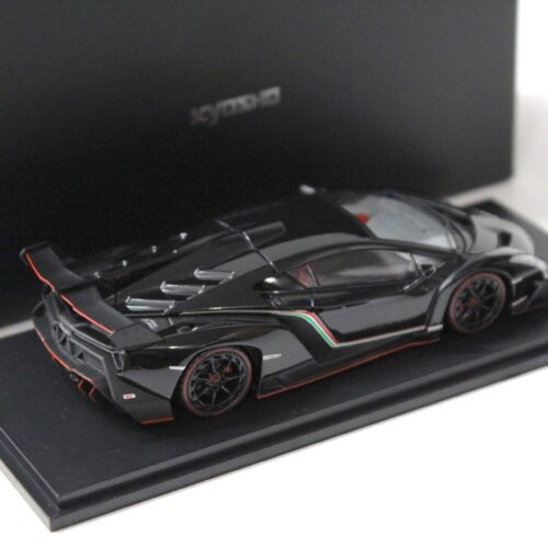 1:43 Kyosho Lamborghini Veneno black/ red line 2013