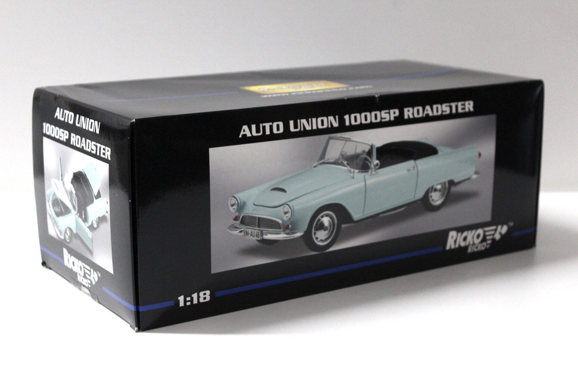 1:18 Ricko Auto Union 1000SP Roadster light blue