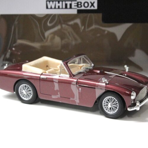 1:18 WhiteBox Aston Martin DB2-4 Mark III Convertible dark red 1958