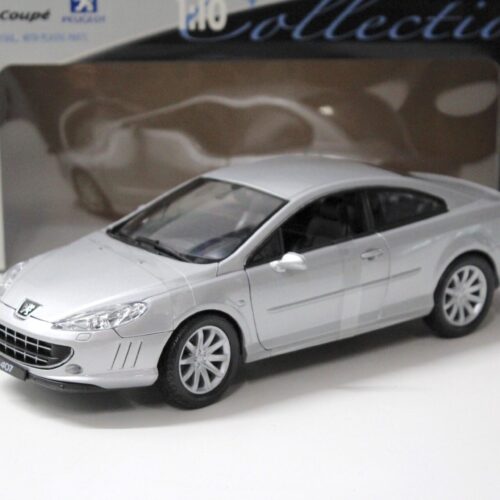 1:18 Welly Peugeot 407 Coupe silver metallic