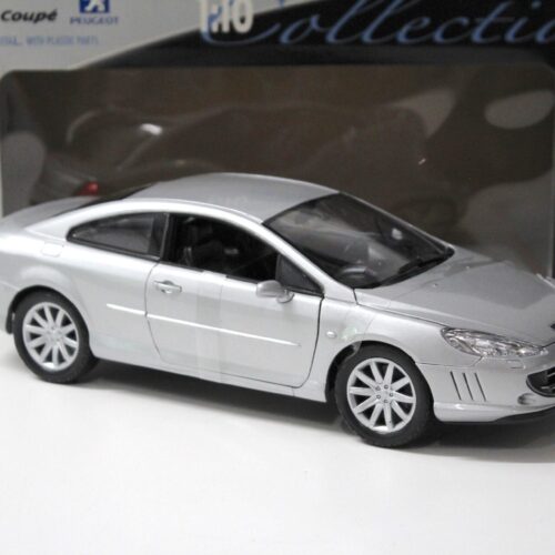 1:18 Welly Peugeot 407 Coupe silver metallic