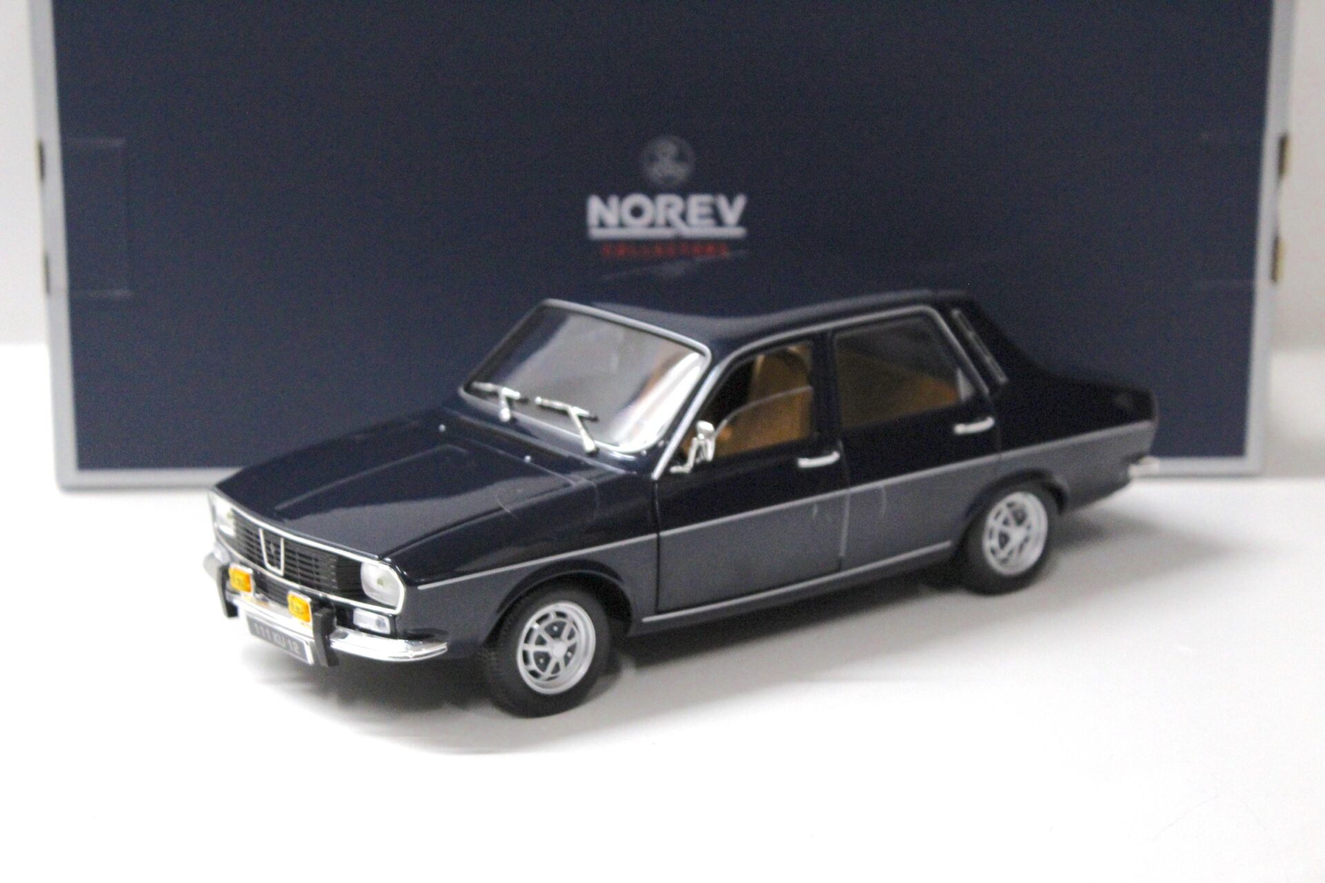 1:18 Norev Renault 12 TS dark blue 1973