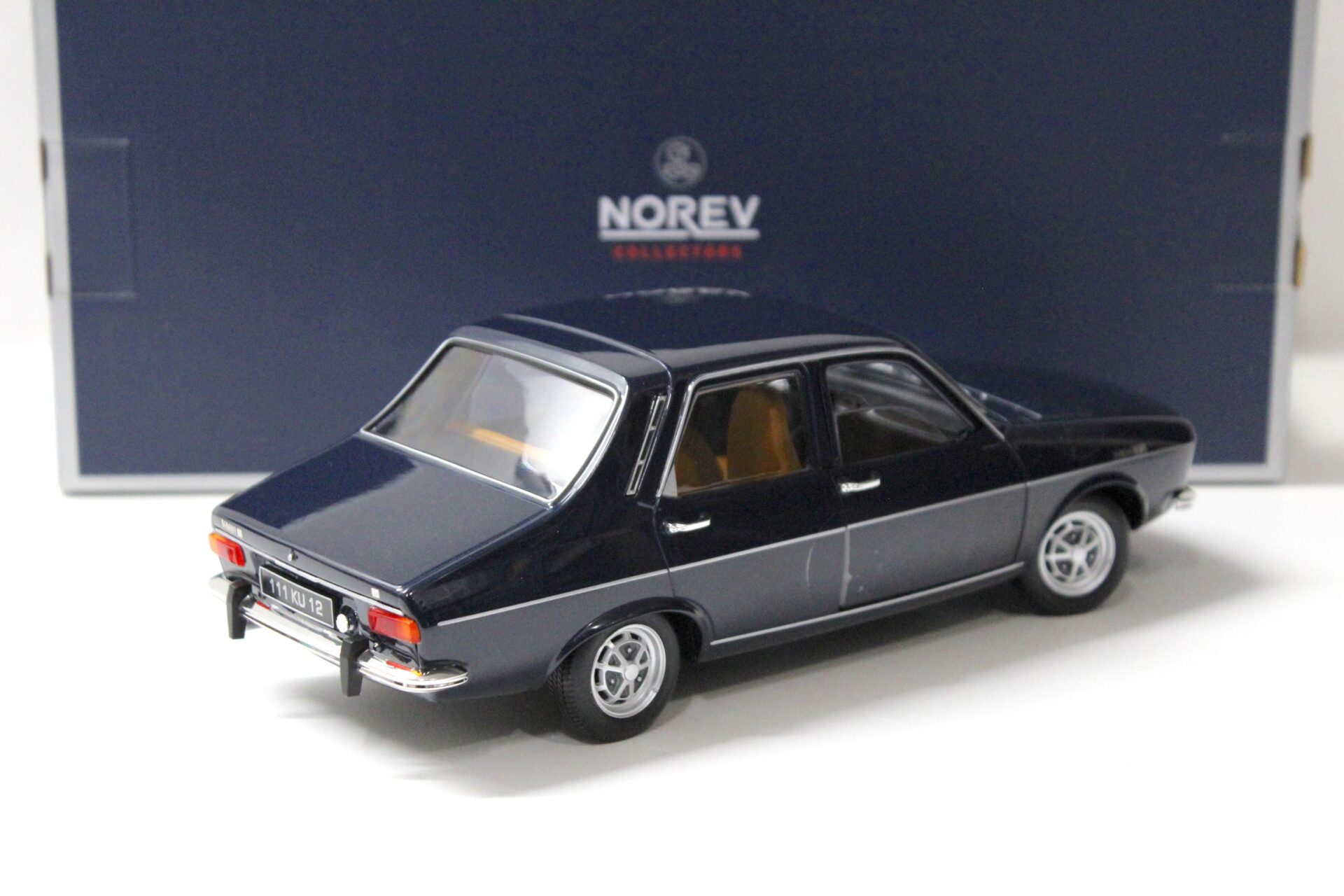 1:18 Norev Renault 12 TS dark blue 1973