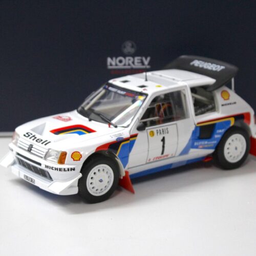 1:18 Norev Peugeot 205 T16 Rallye Montecarlo 1986 #1 Salonen/ Harjanne - Image 1