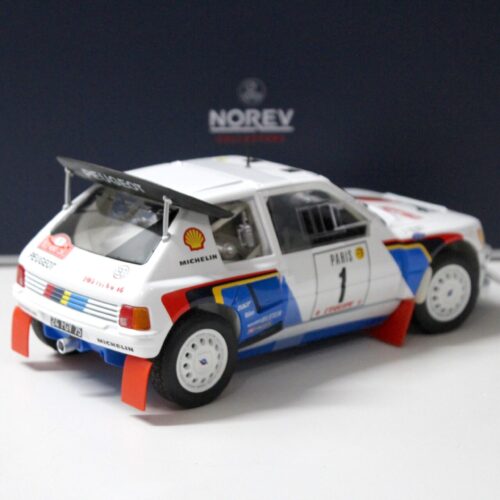 1:18 Norev Peugeot 205 T16 Rallye Montecarlo 1986 #1 Salonen/ Harjanne - Image 3