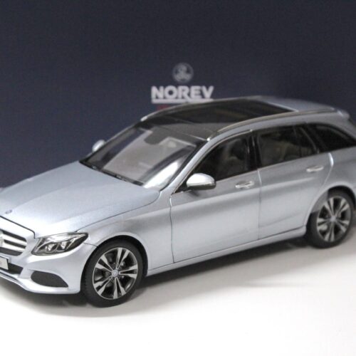 1:18 Norev Mercedes C-Klasse T-Modell 2014 silver-blue metallic