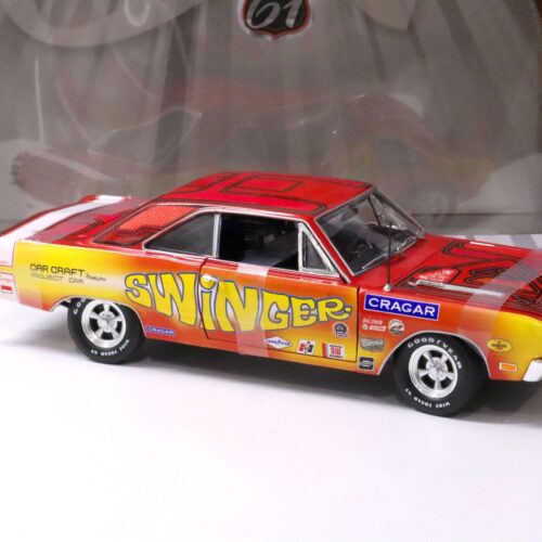 1:18 Highway61 Dodge Dart 340 Swinger Car Craft Project Car yellow/ pink 1969