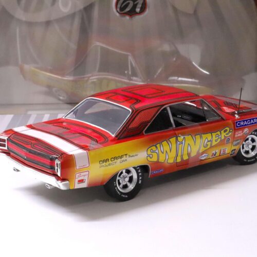 1:18 Highway61 Dodge Dart 340 Swinger Car Craft Project Car yellow/ pink 1969