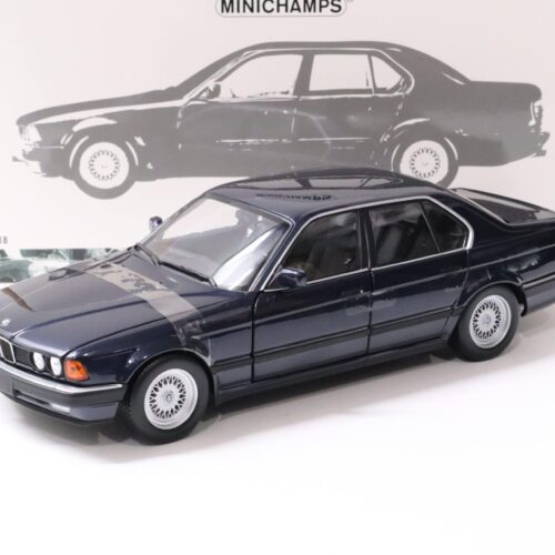 1:18 Minichamps BMW 730i (E32) Limousine 1986 dark blue metallic