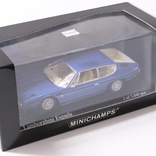 1:43 Minichamps Lamborghini Espada 1970 Azzuro Acapulco blue
