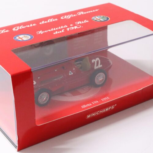 1:43 Minichamps Alfa Romeo Alfetta 159 GP Spain 1951 J.M. Fangio Winner #22