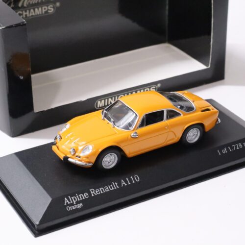 1:43 Minichamps Alpine Renault A110 Coupe 1963 orange